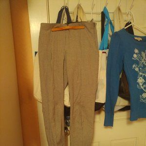 skinny houndstooth BR pants size 6